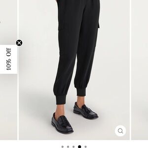 Cinq à Sept Black Jogger Pants